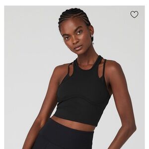 Brand New Airlift Ribbed Enchanted Bra Tank Alo Yoga